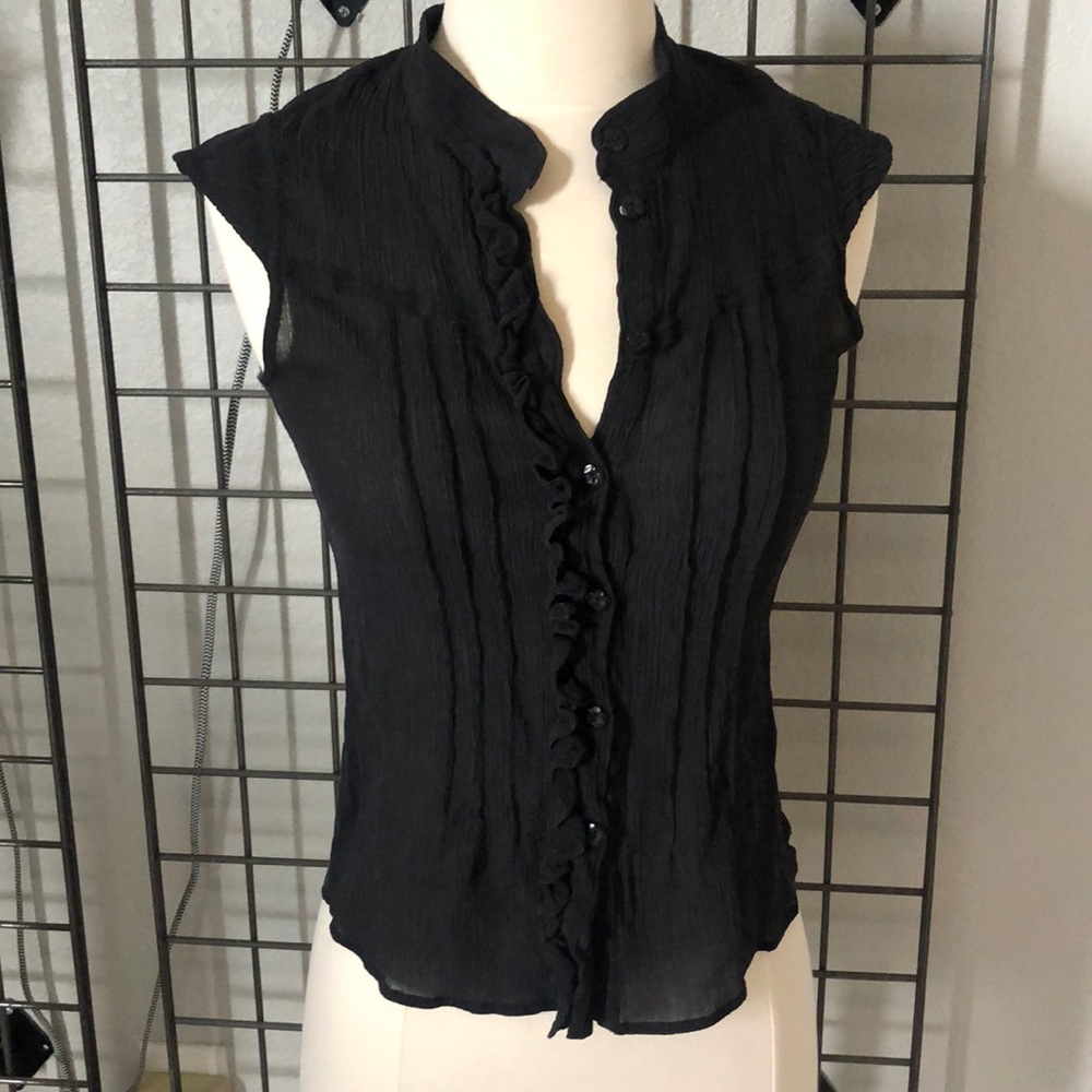 Anthropologie Little Black Shirt